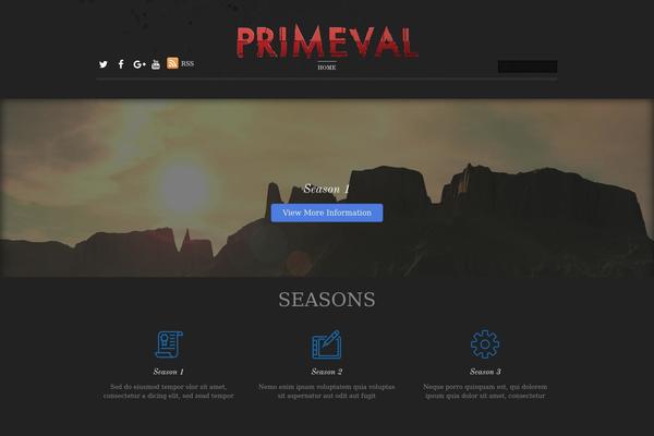 Simfo theme site design template sample