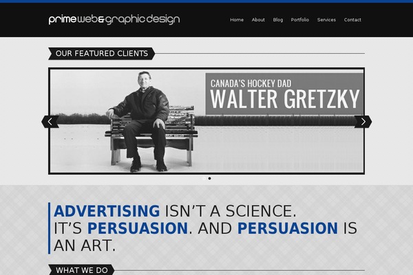 primewebdesign.ca site used Wilderness