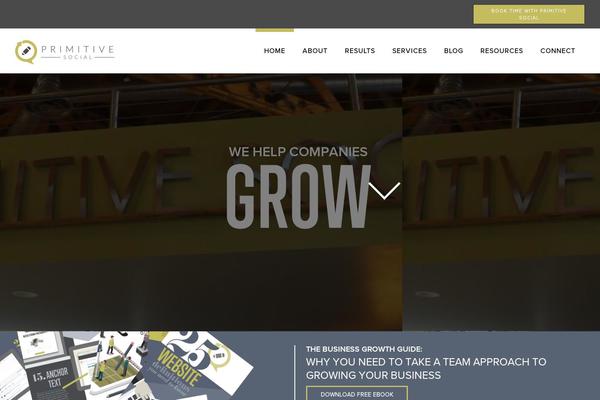 Ps theme site design template sample