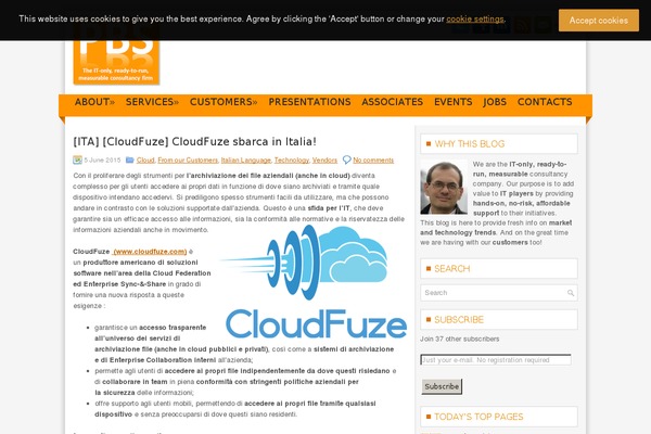 primobonacina.com site used Finie