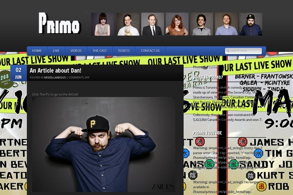 GamePress theme site design template sample