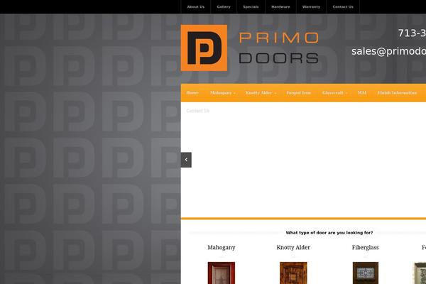 Alpha theme site design template sample