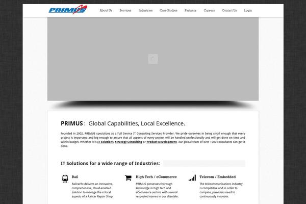 Imperion theme site design template sample