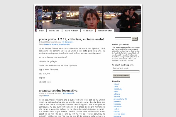 Default theme site design template sample