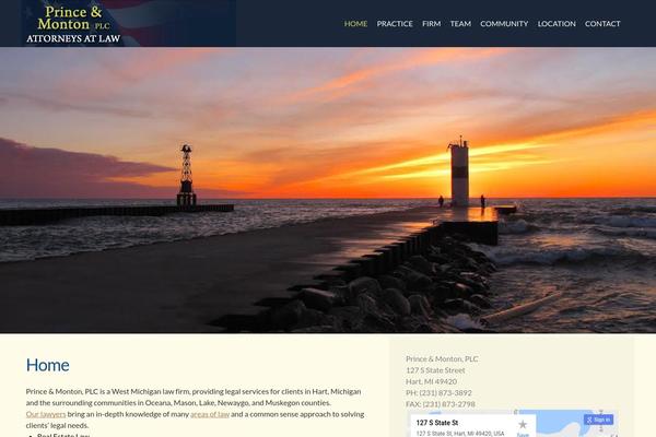 Law theme site design template sample
