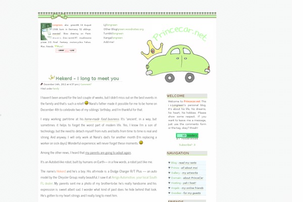 Site using CommentLuv plugin