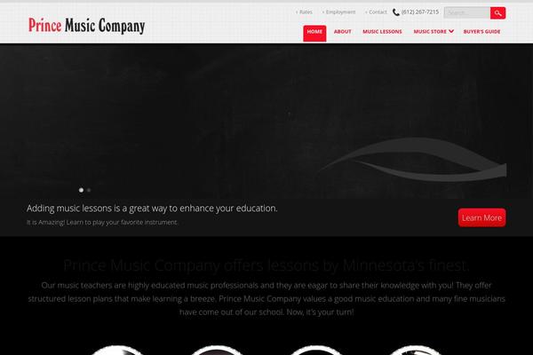 SunRain theme site design template sample
