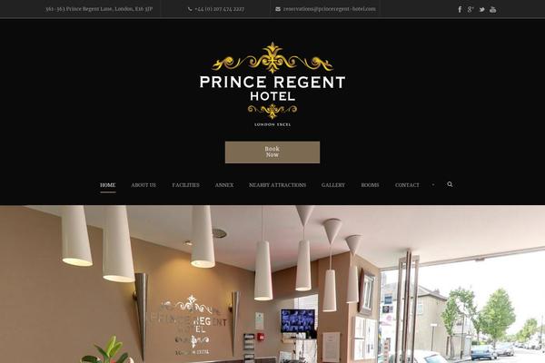 Site using Gdlr-hostel plugin