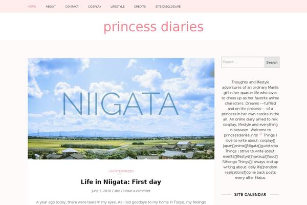 Kalon theme site design template sample