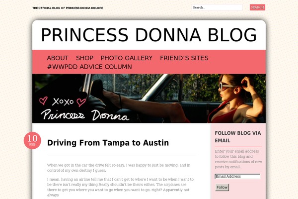 Bueno theme site design template sample