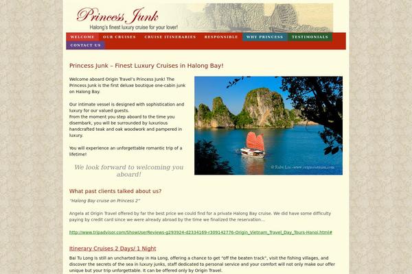 Thesis 1.8.5 theme site design template sample