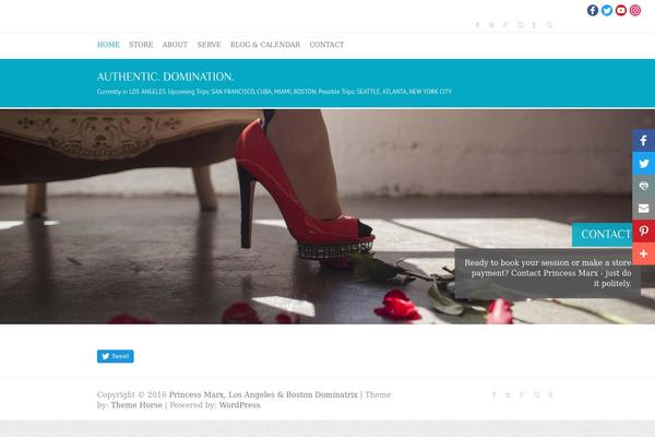Attitude theme site design template sample