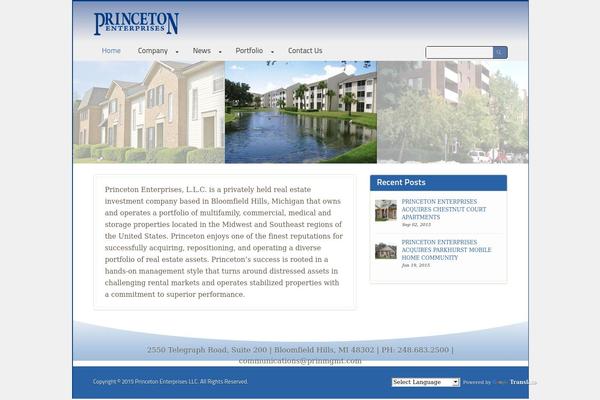 princetonenterprises.com site used Domestica