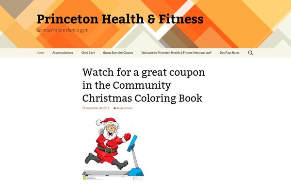 Twenty Thirteen theme site design template sample