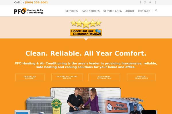 Unicon-child theme site design template sample
