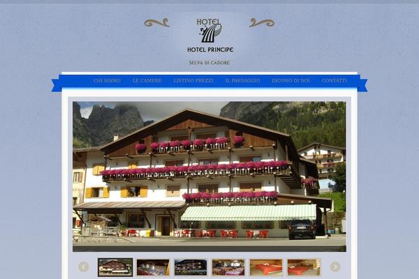Queenhotel theme site design template sample