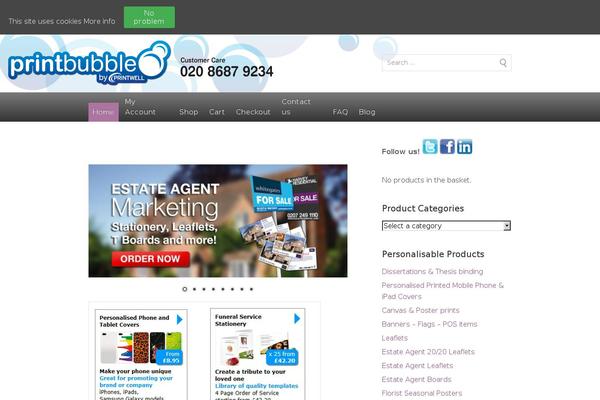 Omega theme site design template sample