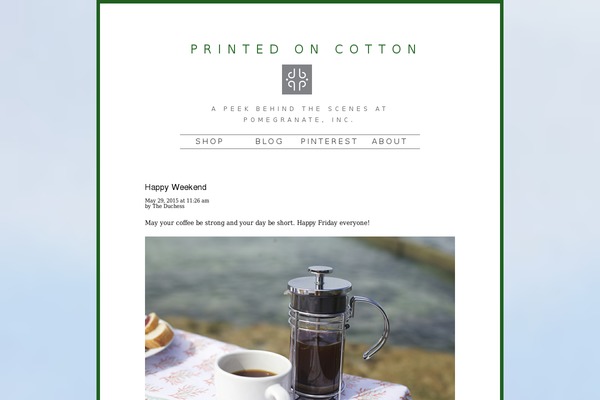 printedoncotton.com site used Pink Touch 2