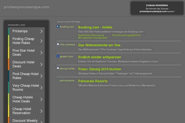 printempsnumerique.com site used Printempsnumerique