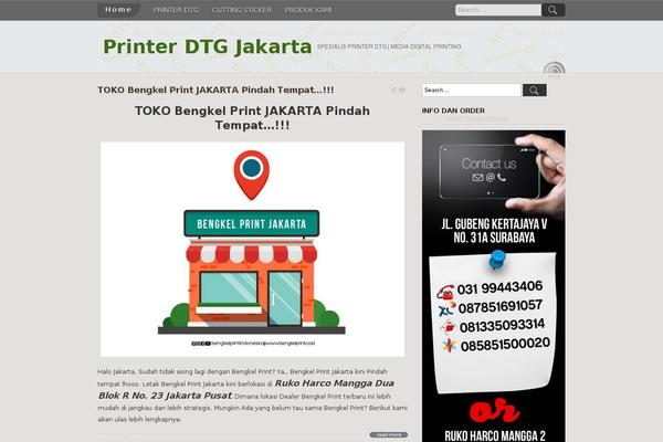 zBorder theme site design template sample