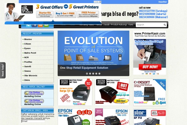 Site using Google Map with FancyBox Popup plugin