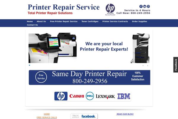 Smallbiz Dynamic theme site design template sample