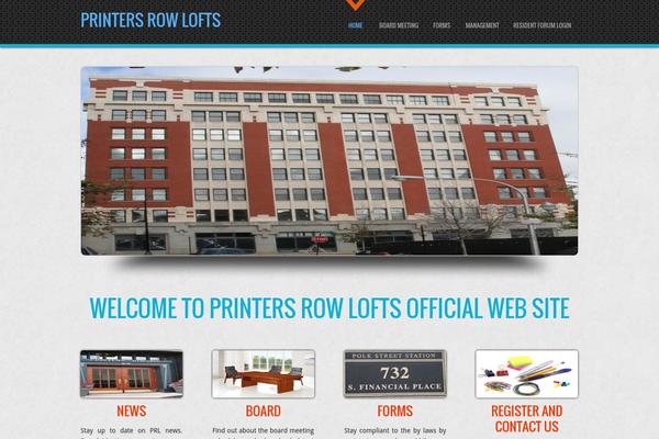 D5 Business Line theme site design template sample