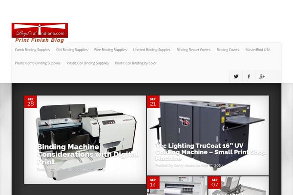 Nexus theme site design template sample