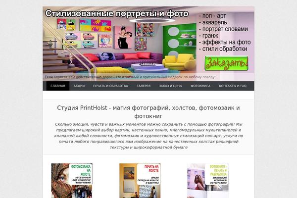 Catch Everest theme site design template sample