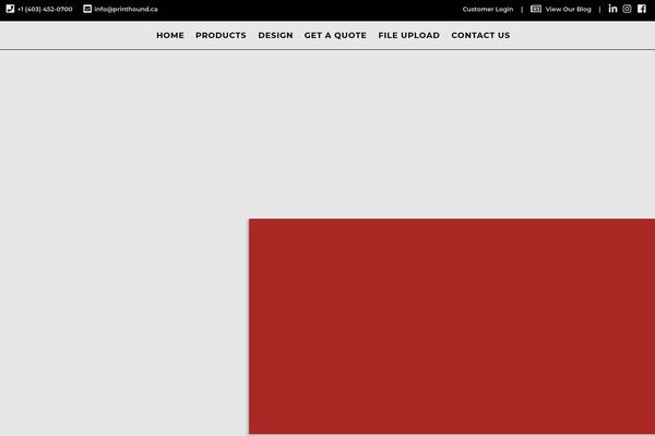 Bridge Child theme site design template sample