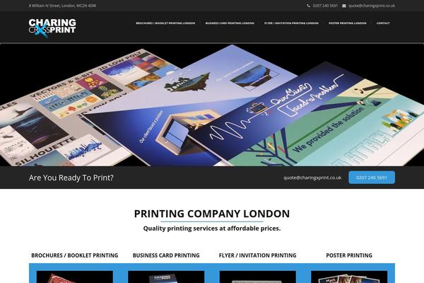 Modality theme site design template sample