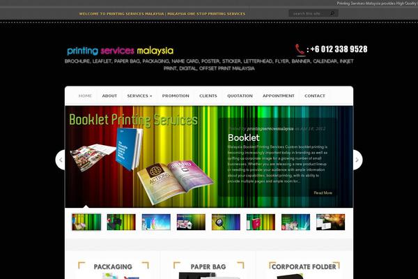 Aggregate theme site design template sample
