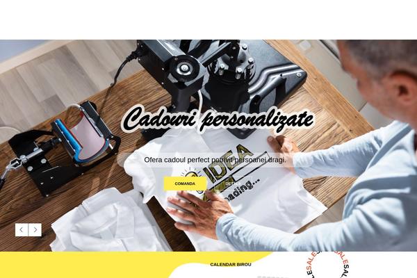 Site using Lumise plugin