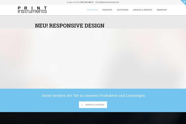 Howes theme site design template sample