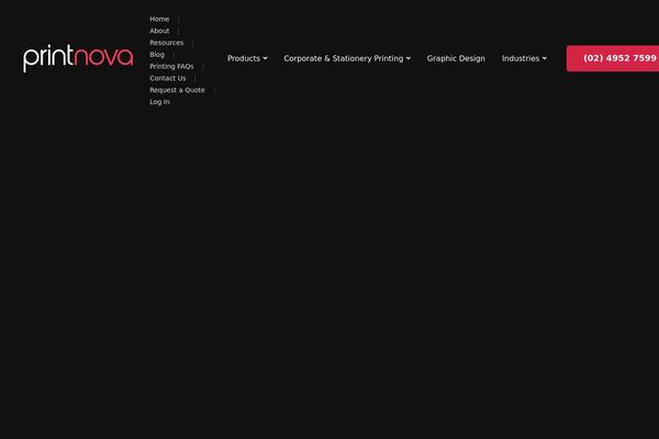 Brook theme site design template sample