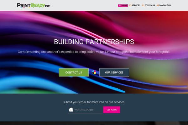 printreadypdf.com site used Biznex