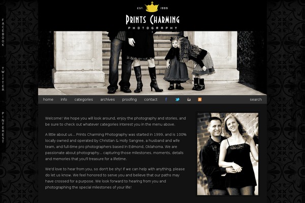 ProPhoto 3 theme site design template sample