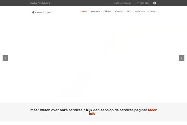 Bigwig theme site design template sample