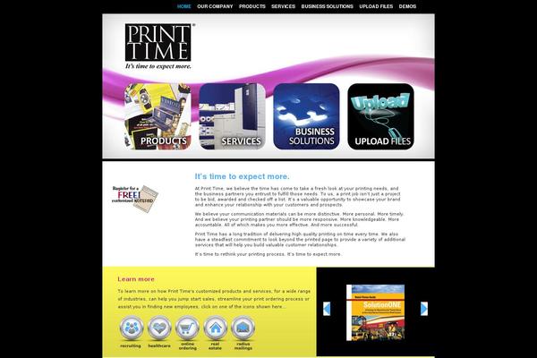CopyPress theme site design template sample