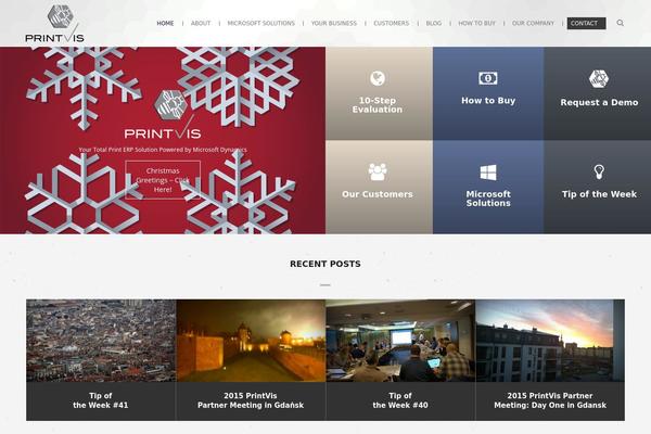 printvis.com site used Printvis-theme