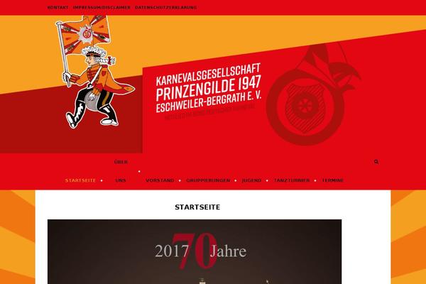 Bard theme site design template sample