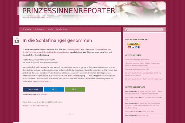 Bouquet theme site design template sample