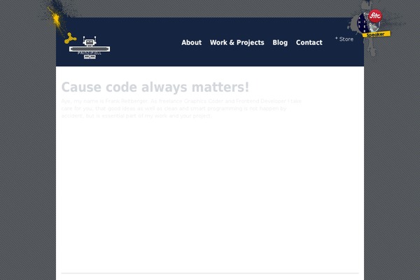 Twisted theme site design template sample