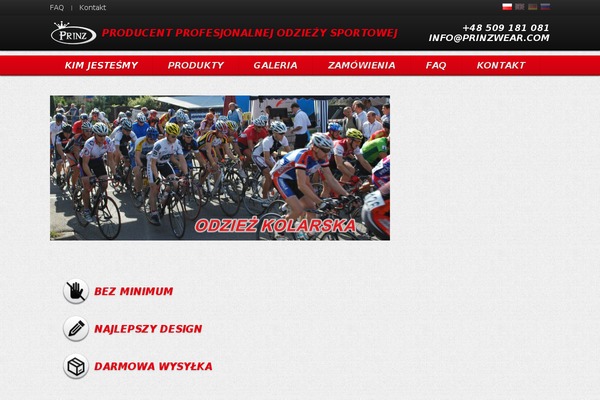 Master theme site design template sample