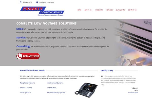prioritycom.com site used Sparse