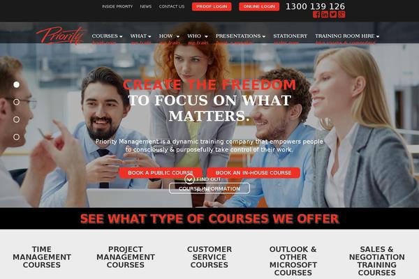Site using Eventer plugin