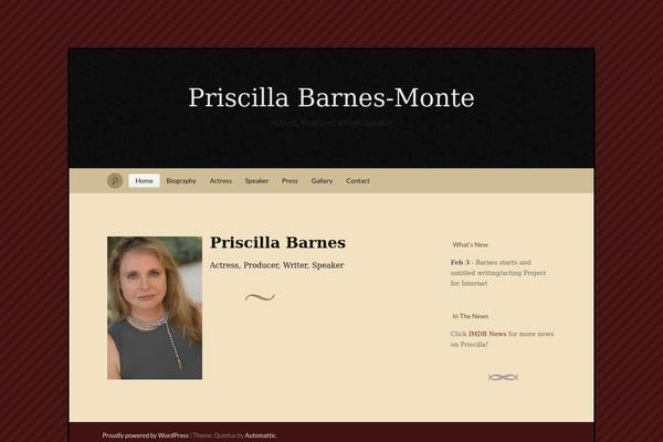 Quintus theme site design template sample