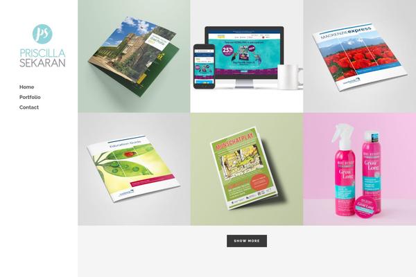 Stockholm theme site design template sample