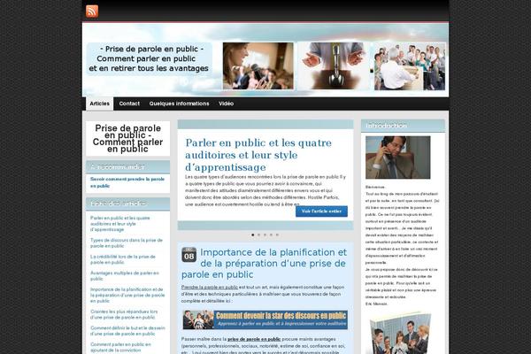 Graphene theme site design template sample