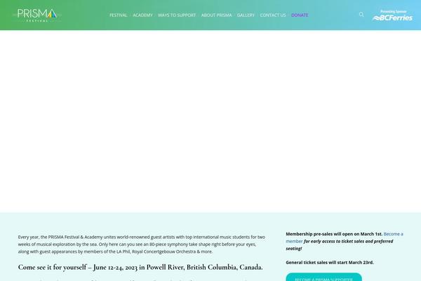 Site using Cmsmasters-mega-menu plugin
